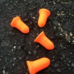 Ear plugs mistaken for Rubber Bullets