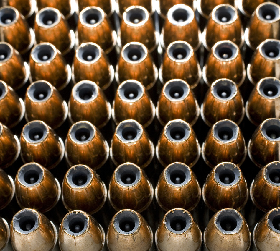 Ammunition that is loaded with copper jacketed hollow points